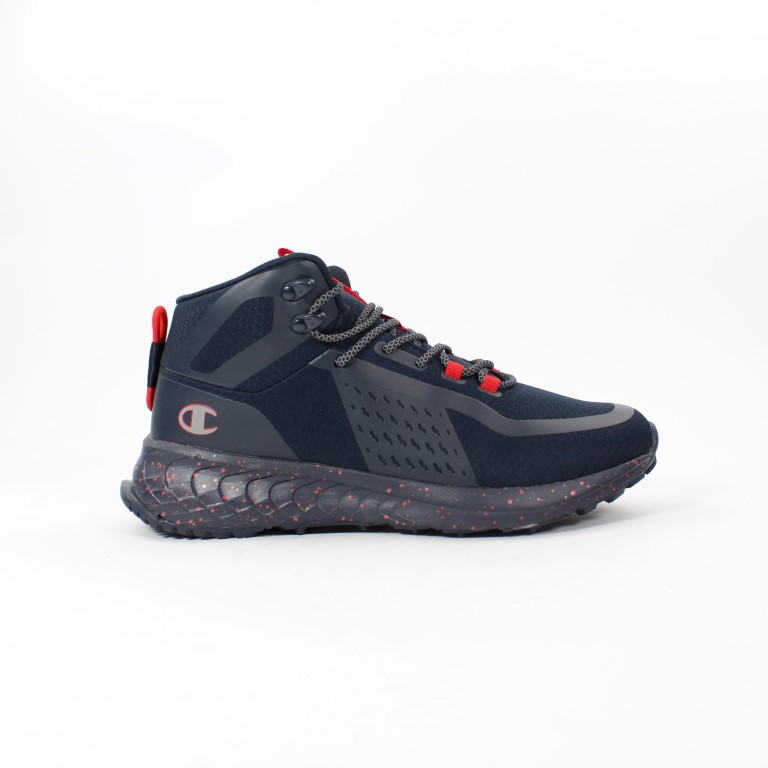 CHAMPION - Mid Cut Shoe STREET TREK MID NNY/RED/RED SPECKLE