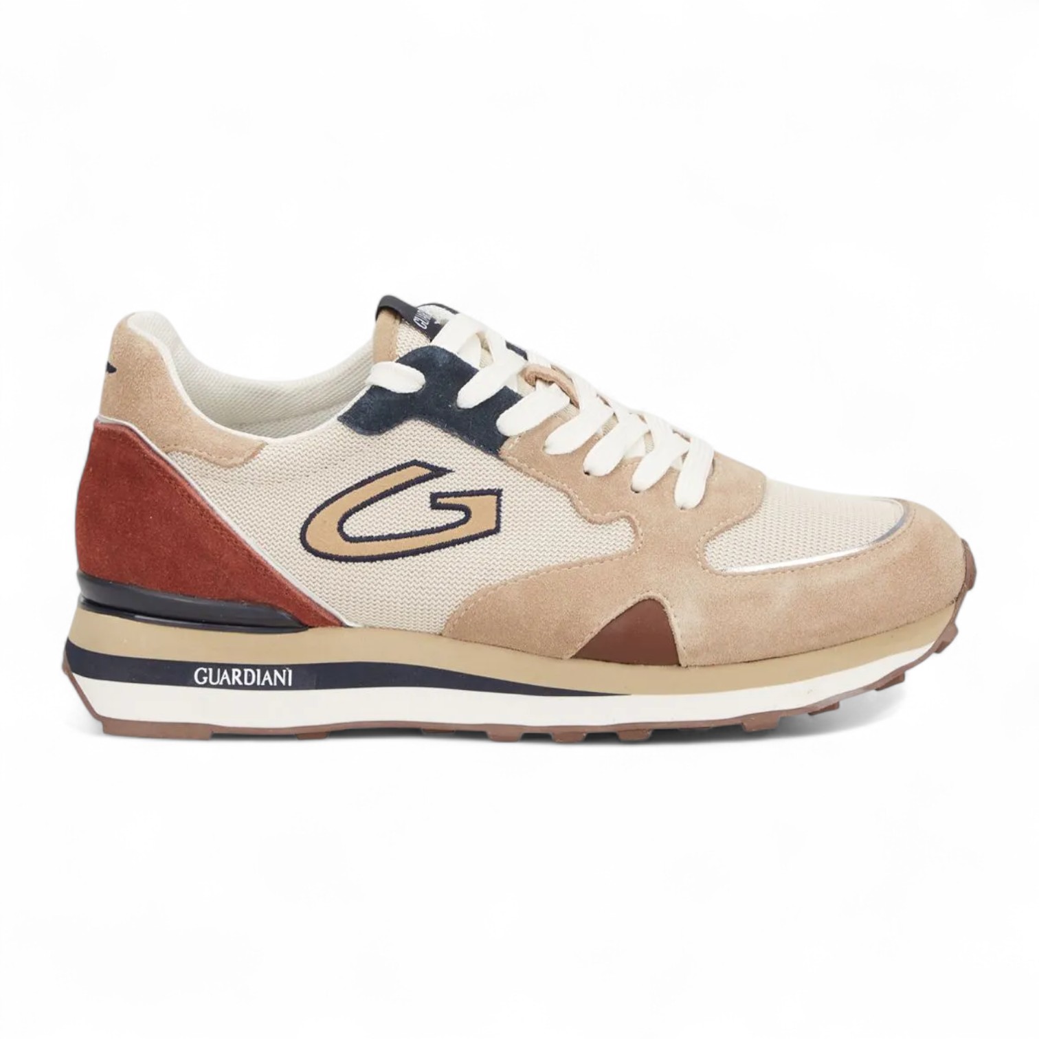GUARDIANI - LOW M SUEDE SAND