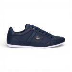 Lacoste Chaymon Nappa Leather Men's Shoes Navy-White