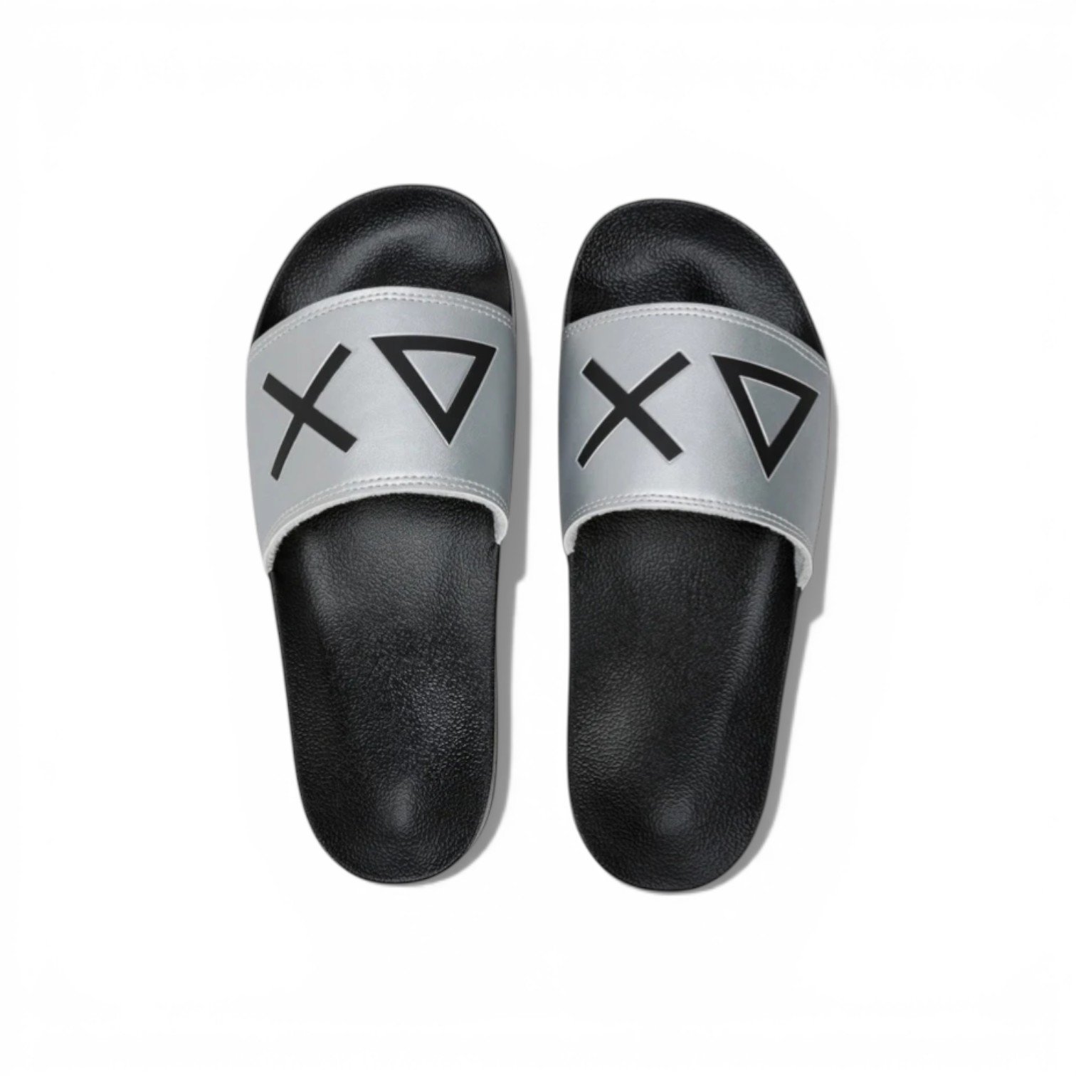 fz599D4WWD5vK7wuX35102_1144_5-Photoroom SUN68 Ciabatta Uomo Pantoufles Logo X35102 1144 – Image 1