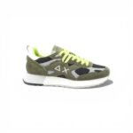SUN68 Baskets Homme Vert Gris Z35115-PE25-19