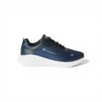 Champion Men’s Low Cut Syphon Script 2.0 Running Inspired Trainers navy blue